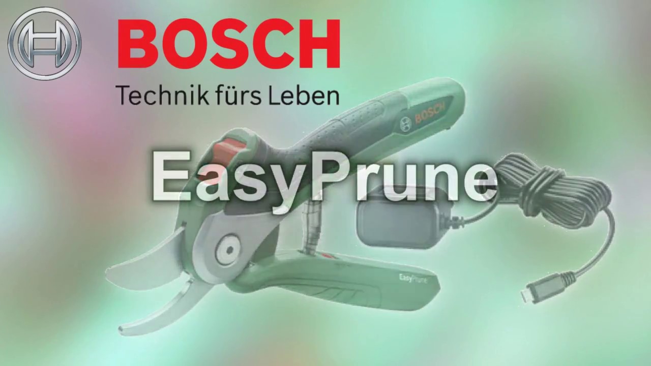 Bosch EasyPrune Produkttest  / product test / тестируемый продукт