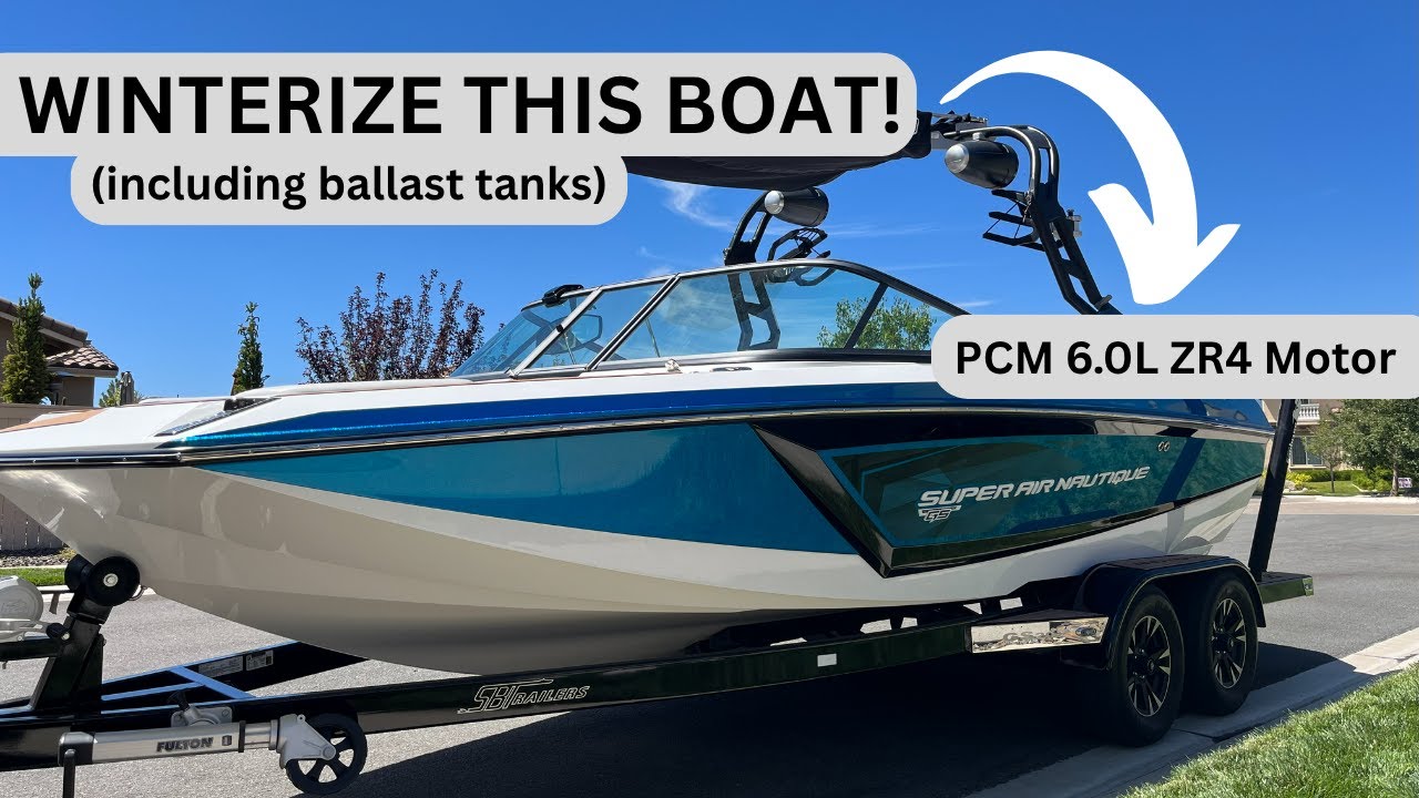 Подготовка лодки Nautique Boat к зиме с мотором ZR4 (полное руководство)