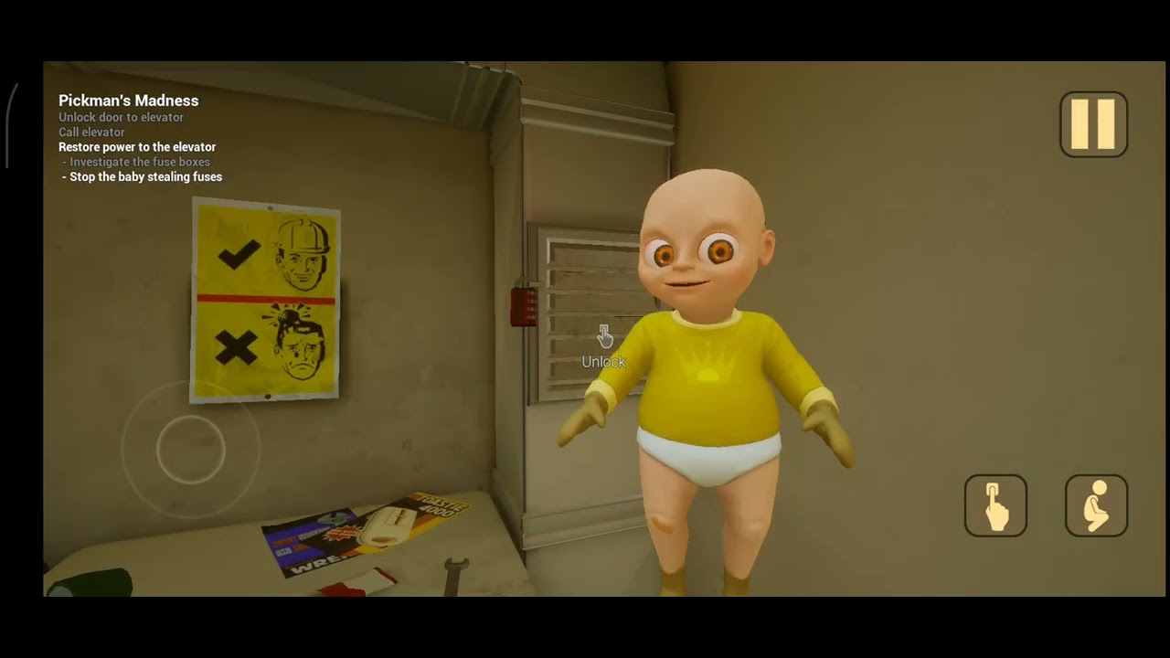 The baby in yellow act2 full game play