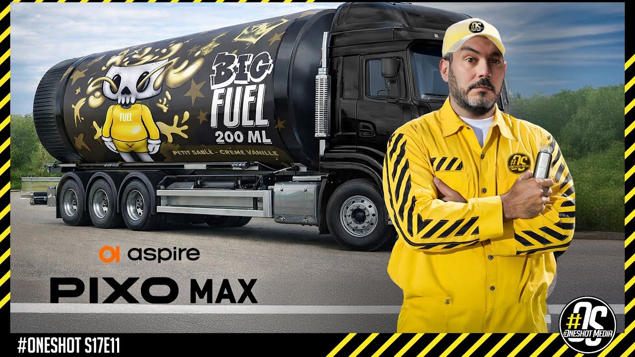 Pixo Max Aspire - Fighter Fuel Hagnar - Xfighter 32K - Big Fuel petit sabl&eacute;  OSS17e11