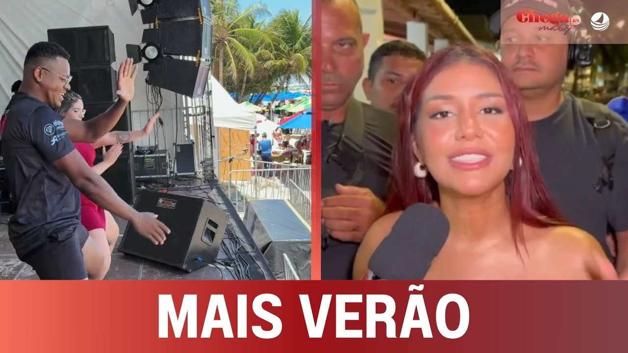 Priscila Senna lotou a praia de Pirangi no Mais Verão