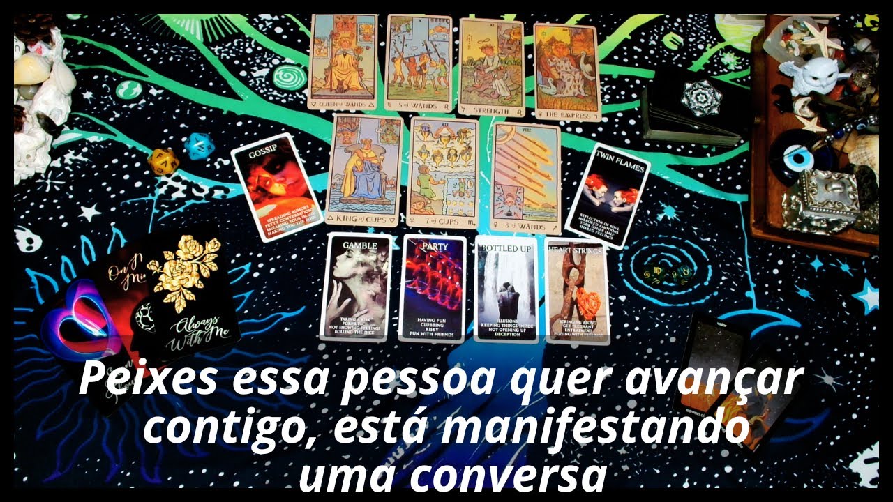 Peixes 2ºdec essa pessoa quer avançar contigo, está manifestando uma conversa