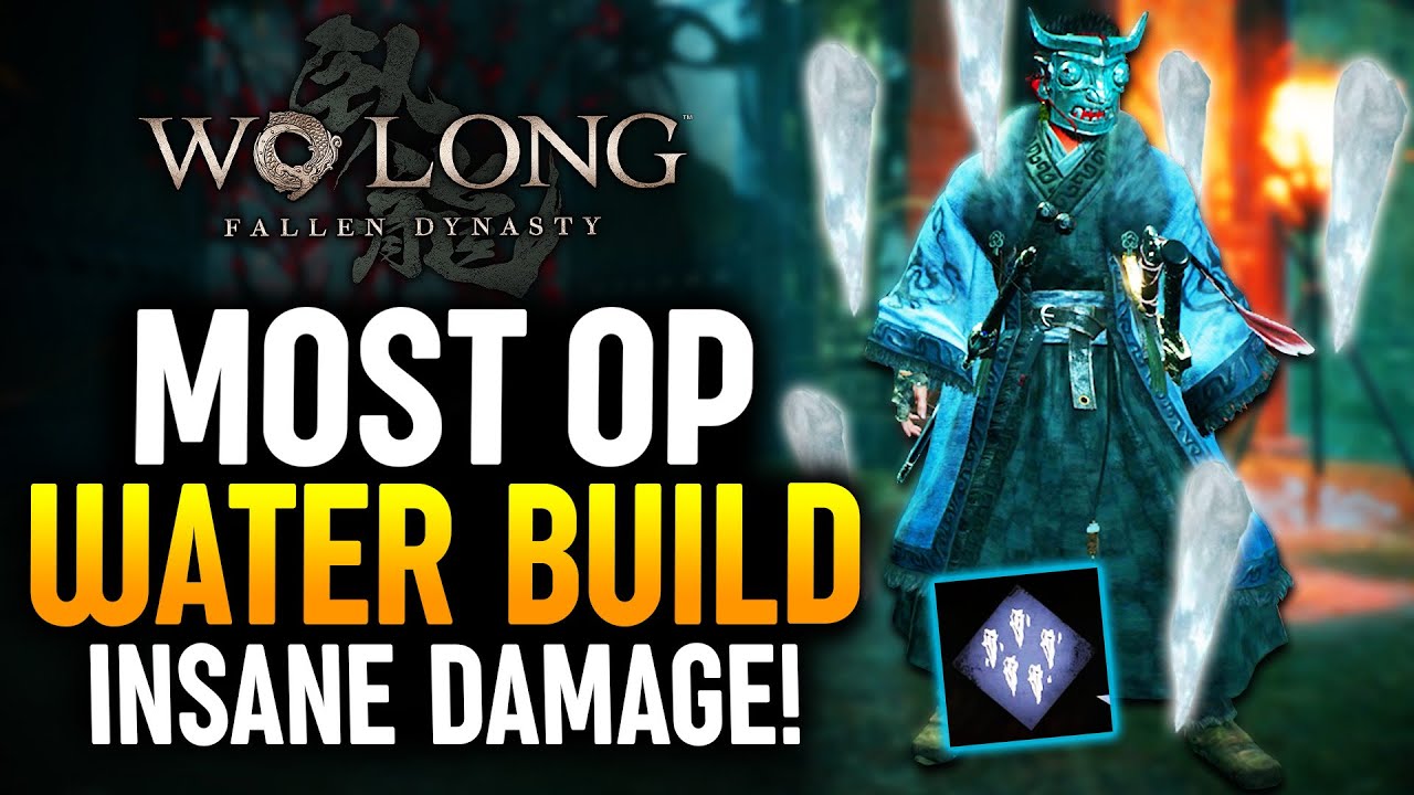 Most OP Water Build (IceWraith) in Wo Long Fallen Dynasty! Highest Damage Build! (Ice Build)