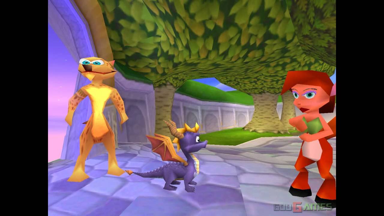 Spyro 2: Gateway to Glimmer - Gameplay PSX / PS1 / PS One / HD 720P (Epsxe)