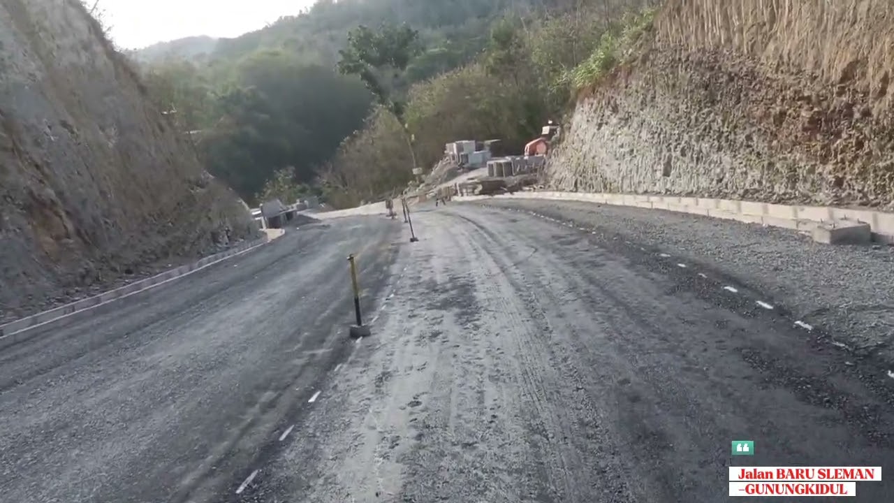 ASPHAL BARU‼️ PROGRES JALAN BARU SLEMAN-GUNUNGKIDUL 