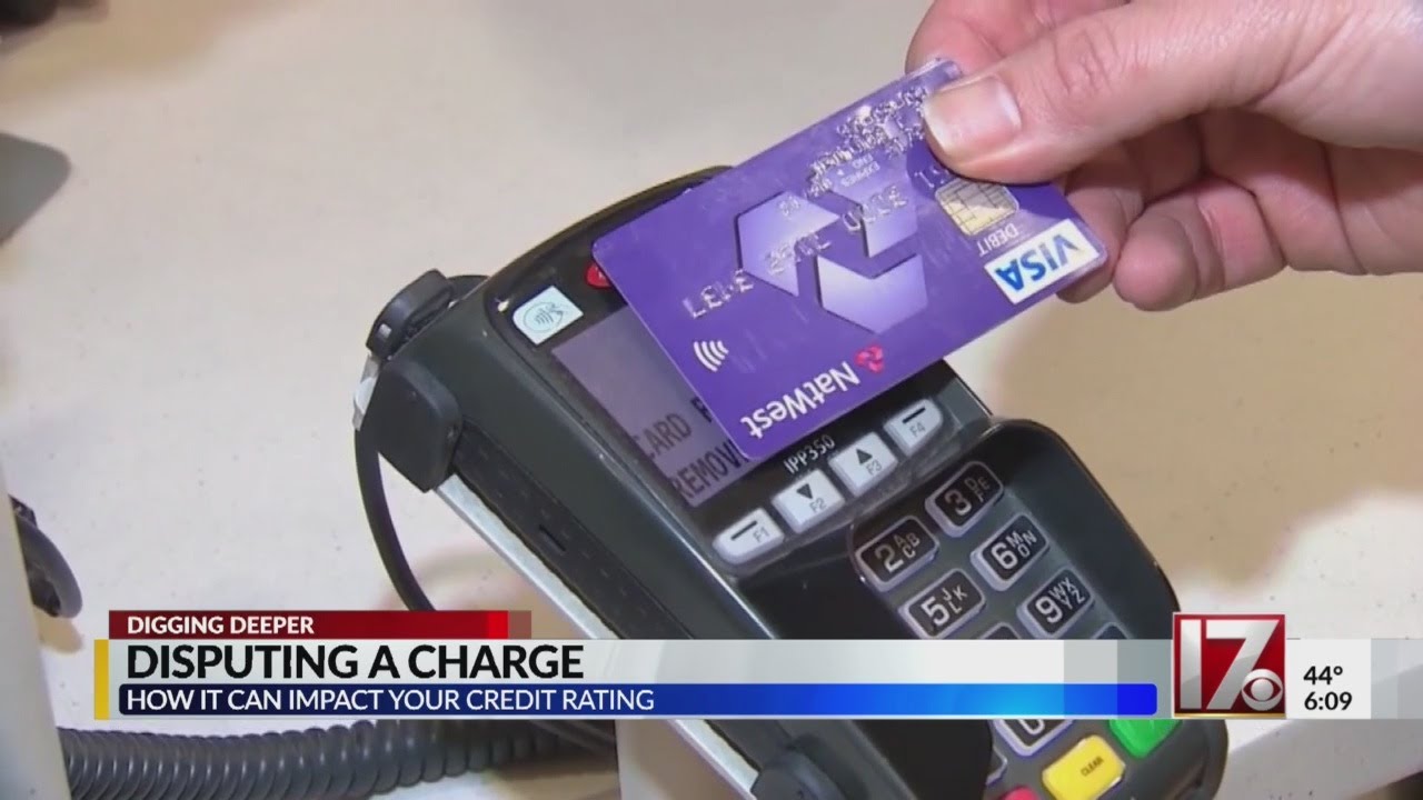 Can credit card disputes negatively affect your credit rating?