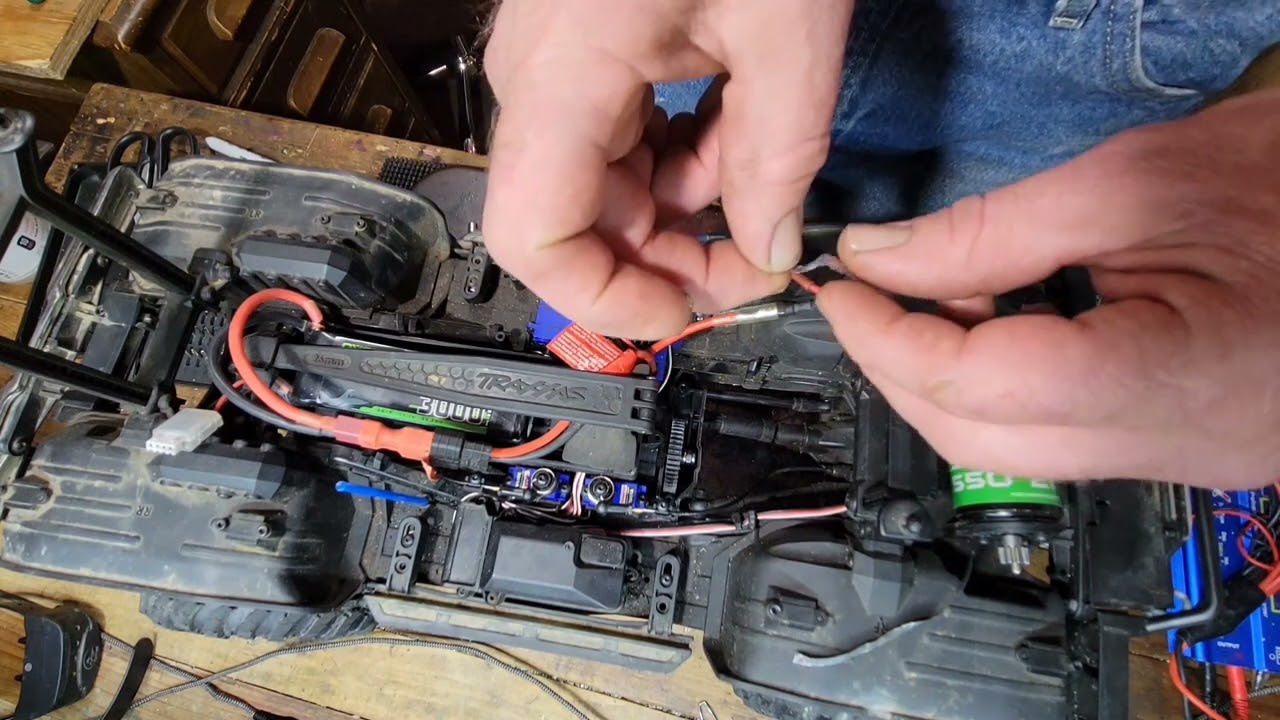 Traxxas Trx4 pinion noise fix