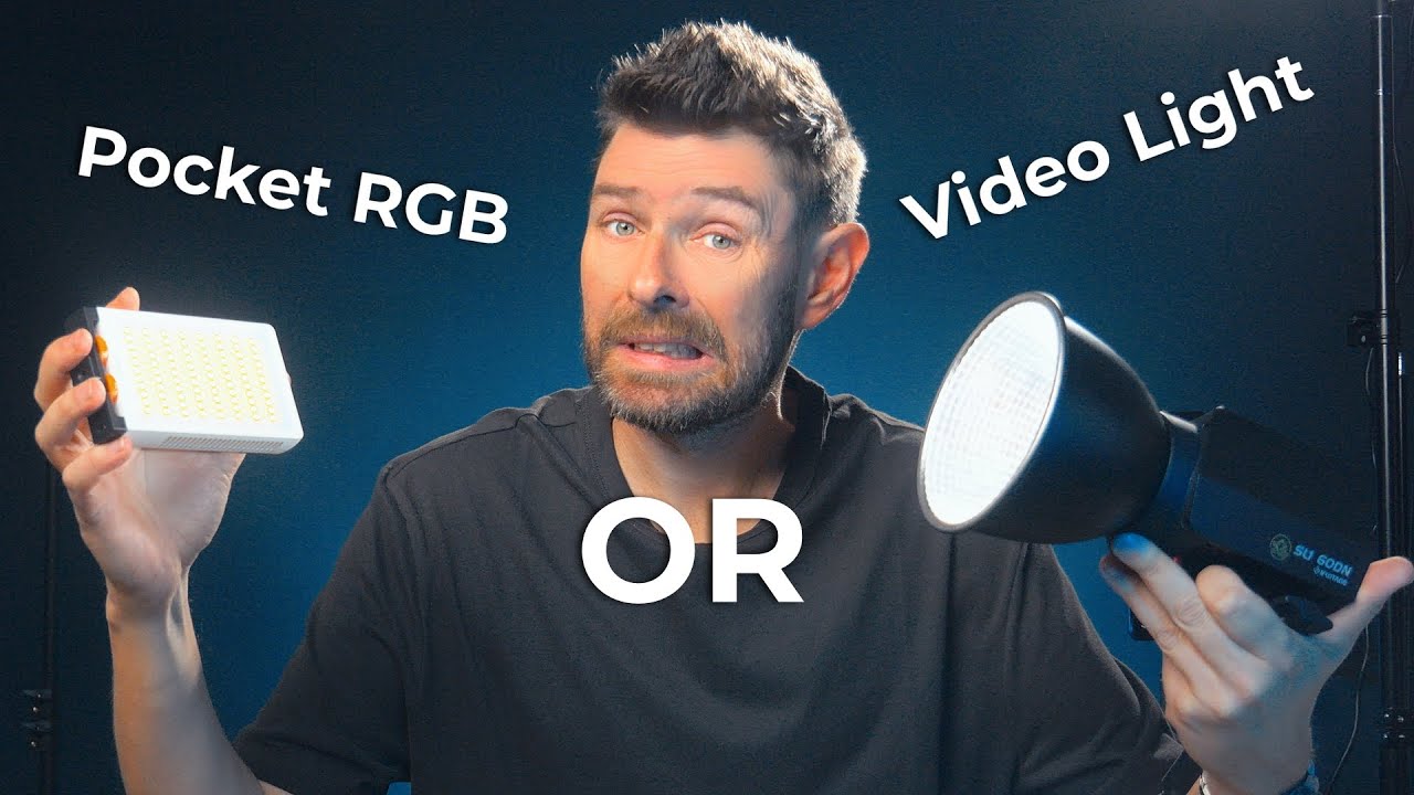 POCKET RGB LIGHT or VIDEO LIGHT? Watch this if you&rsquo;re in doubt!
