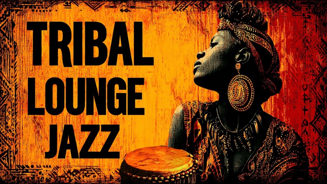Tribal Lounge Jazz – Sacred Midnight Groove | Deep Afro Ritual for Focus, Relax & Night Flow