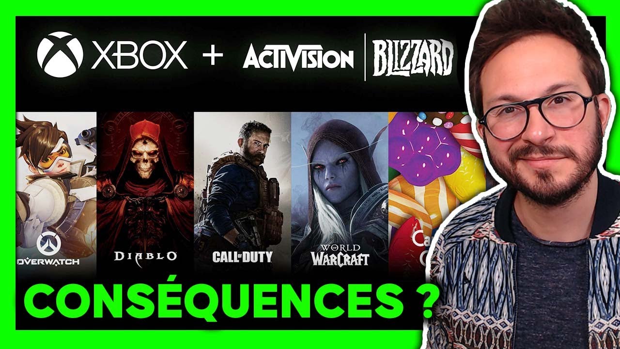Xbox / Activision Blizzard : quelles cons&eacute;quences 🌟 D&Eacute;BAT Rachat Microsoft 69 MILLIARDS 💰