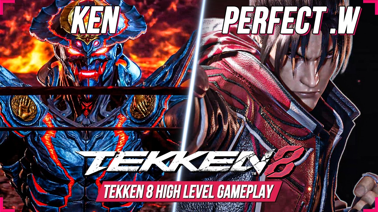 TEKKEN 8 ⚡ KEN (YOSHIMITSU)  Vs  Perfect Windows (JIN) 💪 T8 High Level Gameplay
