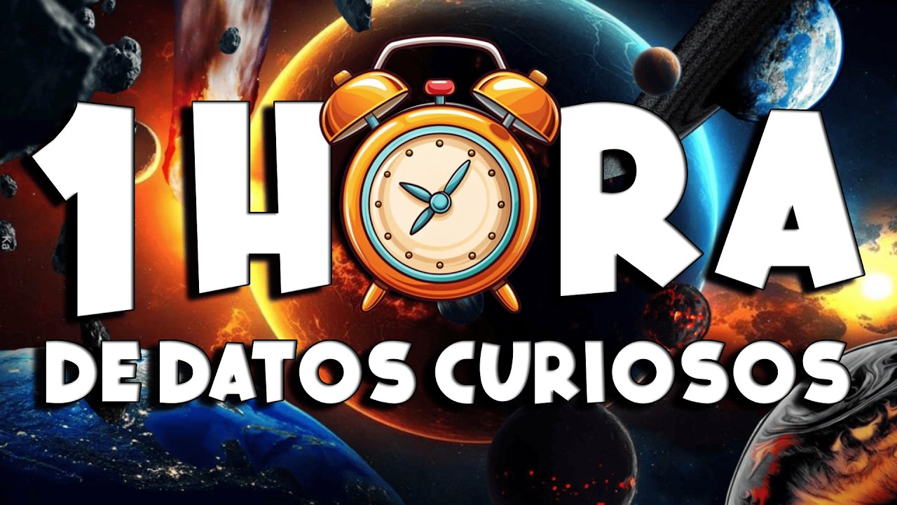 &iexcl; 1 HORA sin pausas de DATOS CURIOSOS y COSAS QUE NO SAB&Iacute;AS ! ⏰😲833 #curioman&iacute;atv