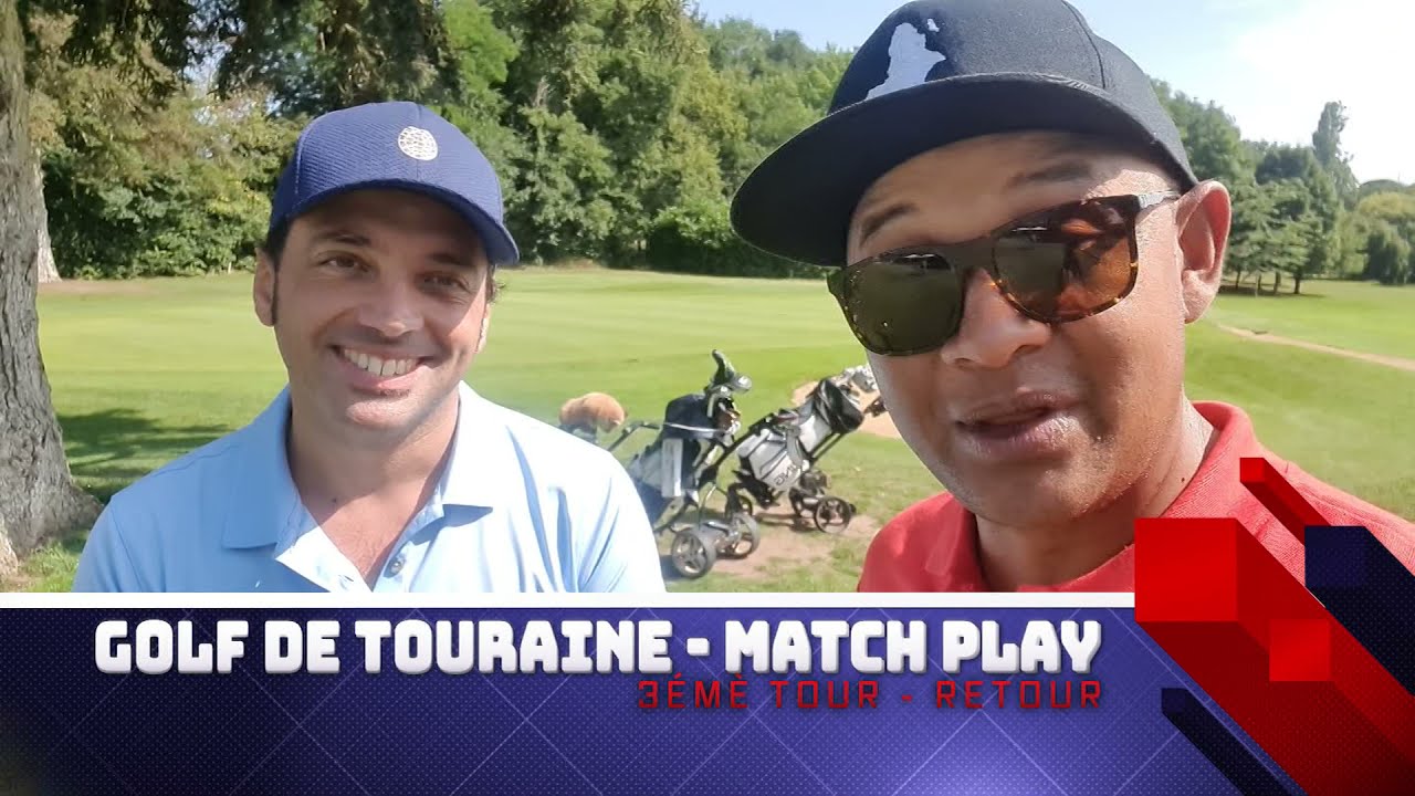 RinaGolf VS French Lefty - 3eme jour Golf de Touraine - youtuber golf cup