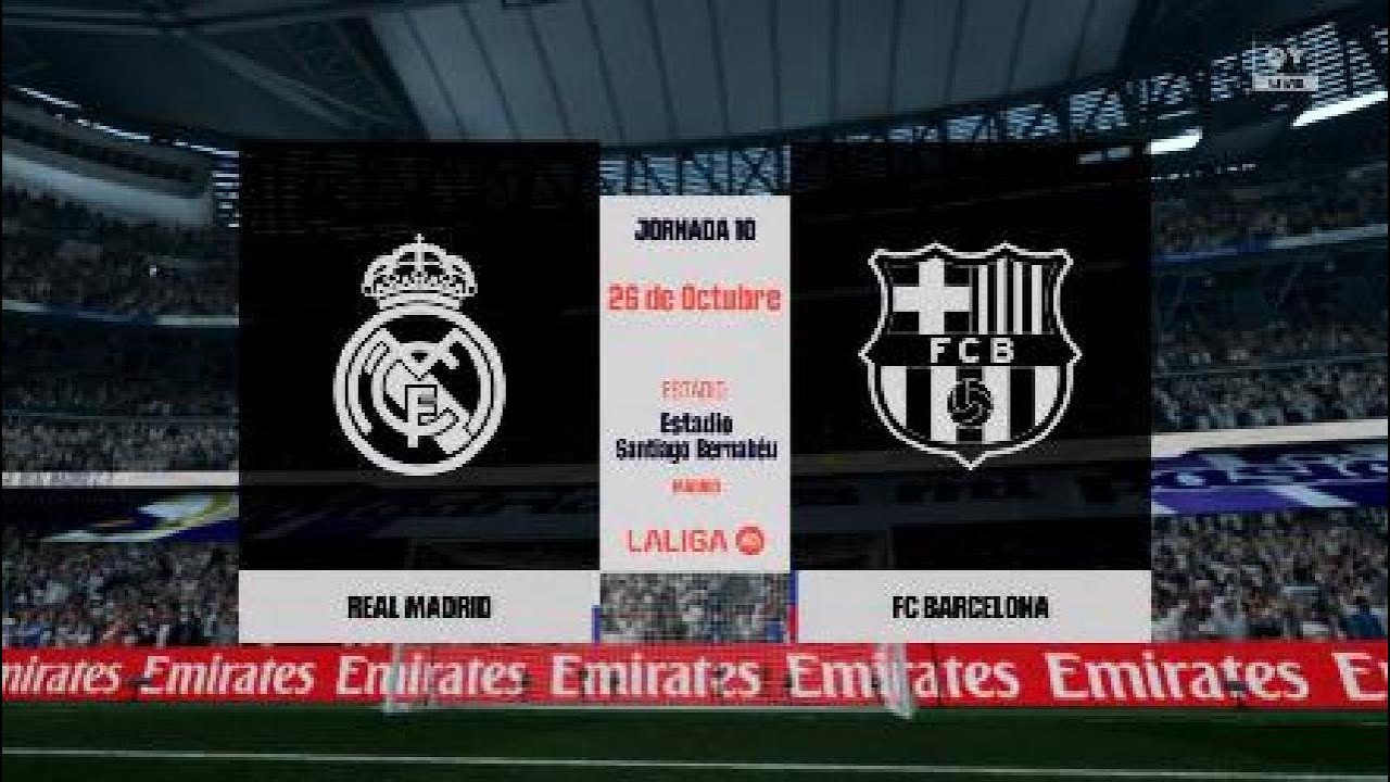 FC 26_Real Madrid - FC Barcelona | 1er tiempo | Jornada 10 | LALIGA
