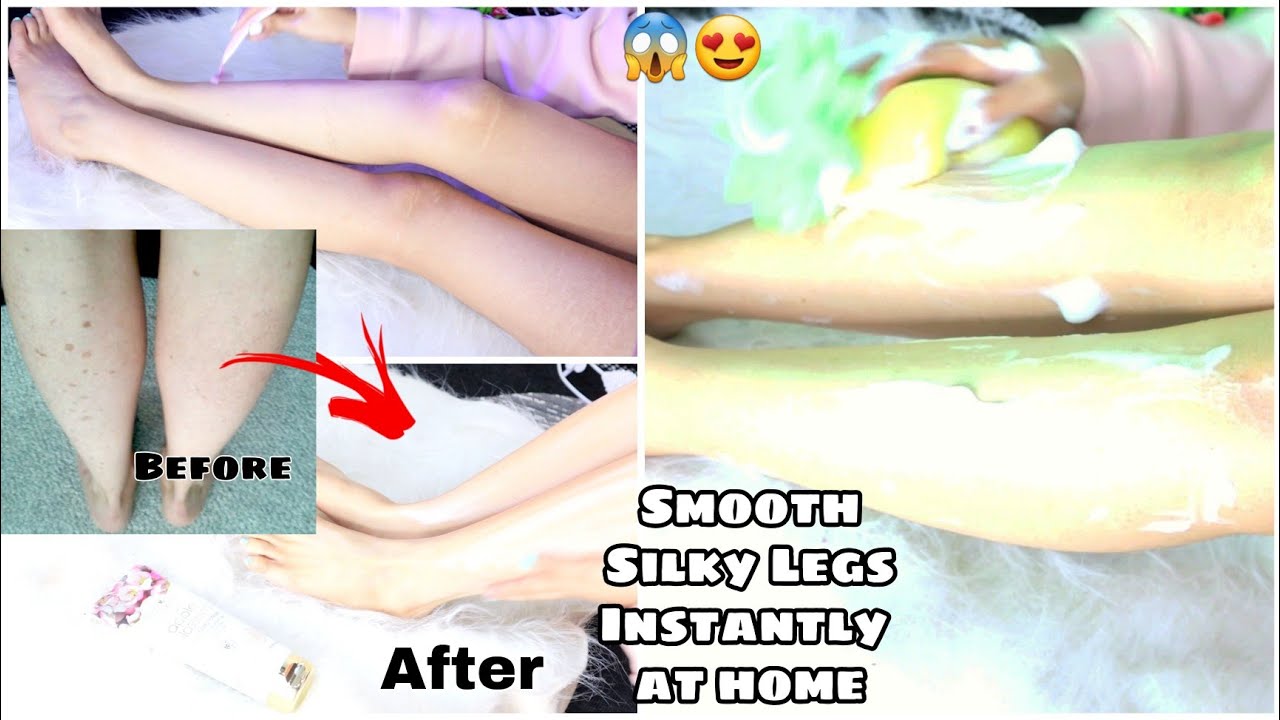 How To Get Smooth & Silky Legs At Home / Brighten Up Baby Soft Legs Care Routine #bodycare #legscare