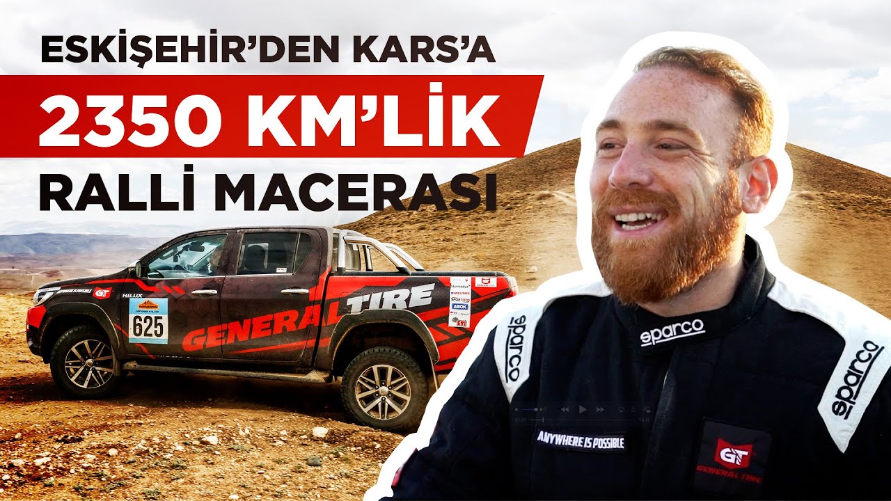 Eskişehir'den Kars'a kadar yarıştık! 2300 Km'lik Ralli Yarışı!!!