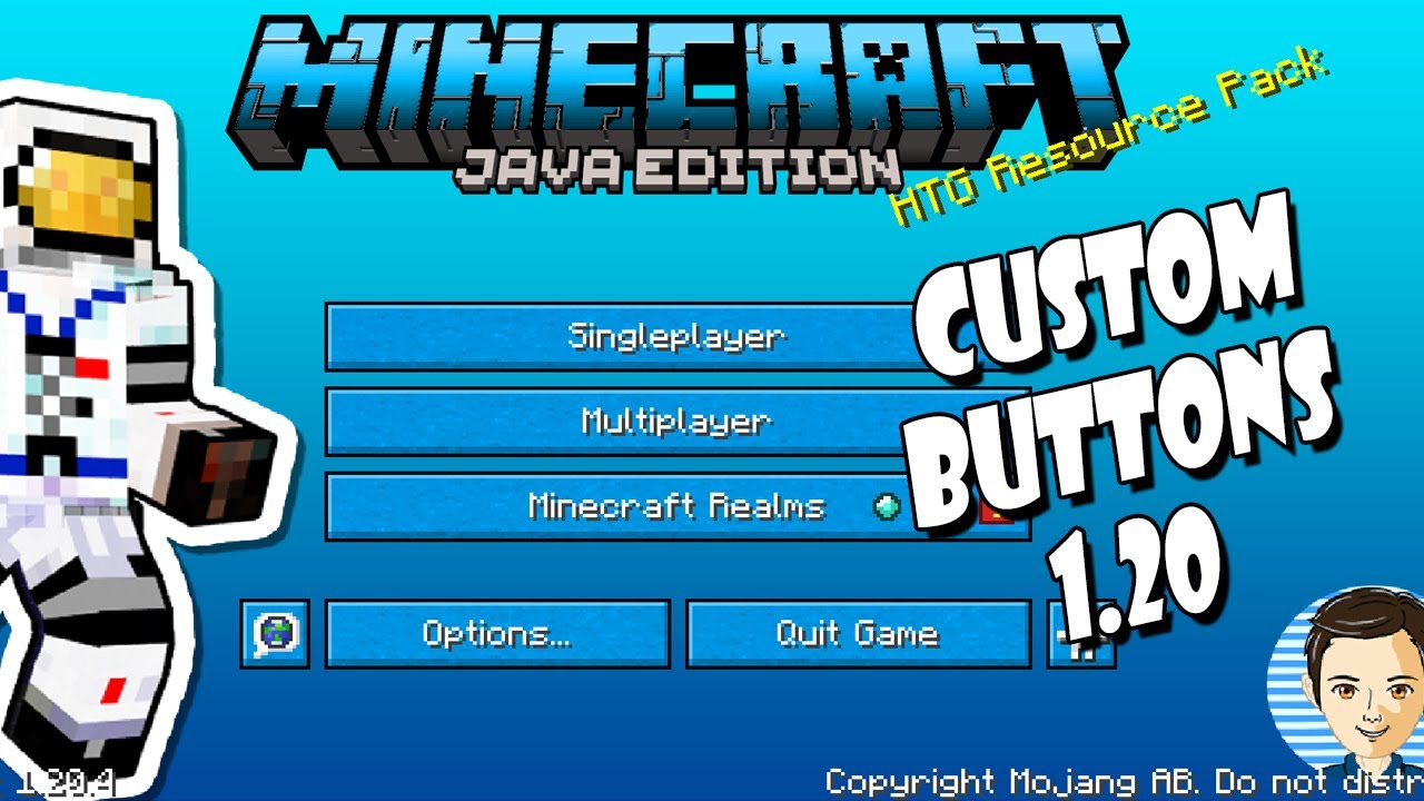 You Can Make CUSTOM MENU BUTTONS in Minecraft 1.20