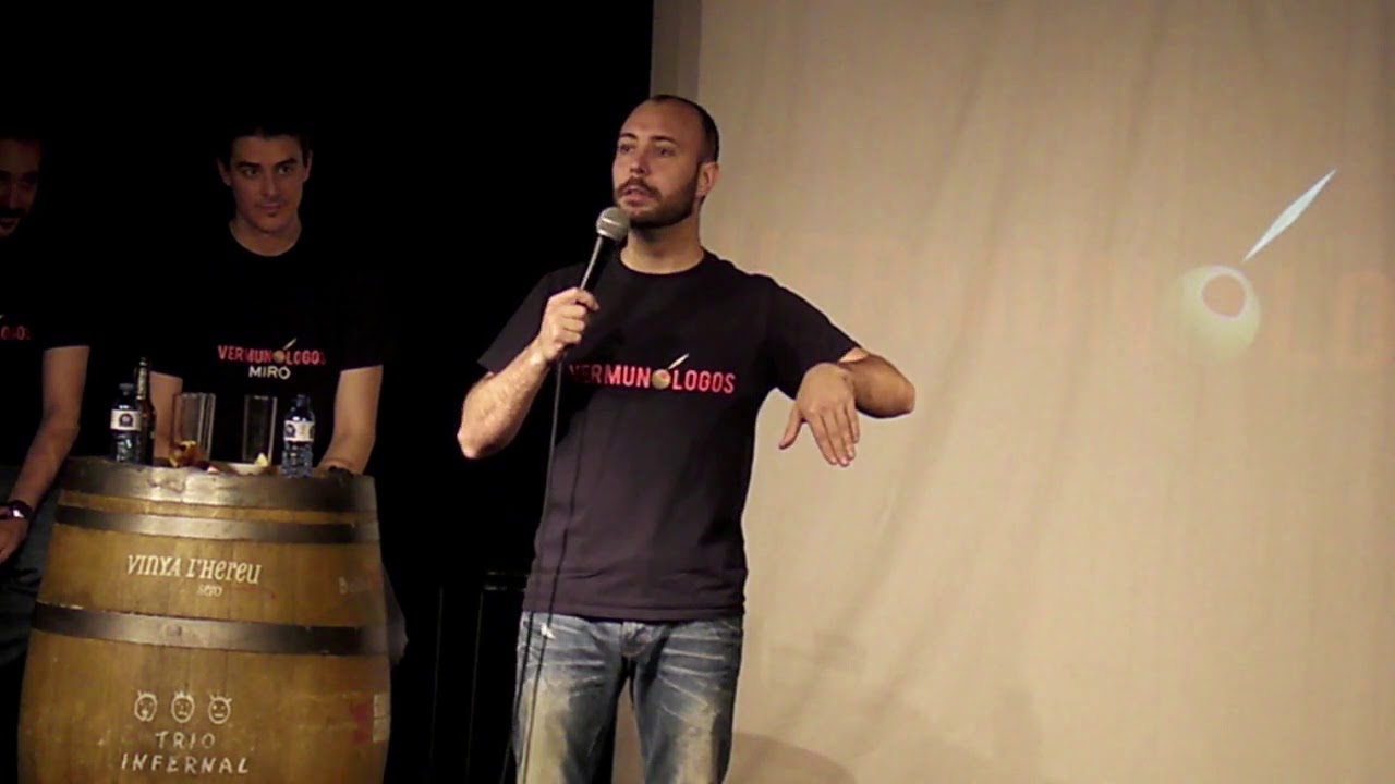 Improvisación con una pareja en el Teatro Llantiol