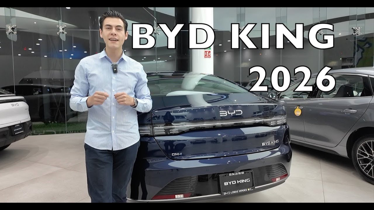 BYD KING 2026 ¿Que cambia? Diseño - Autos Mexico