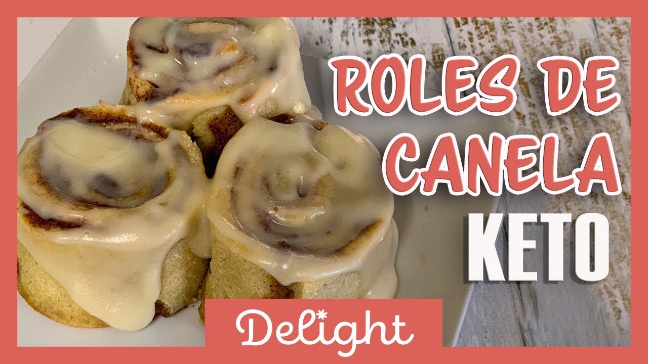 Roles de Canela Keto Deliciosos!!! no saben keto! DIETA KETO | RECETAS KETO