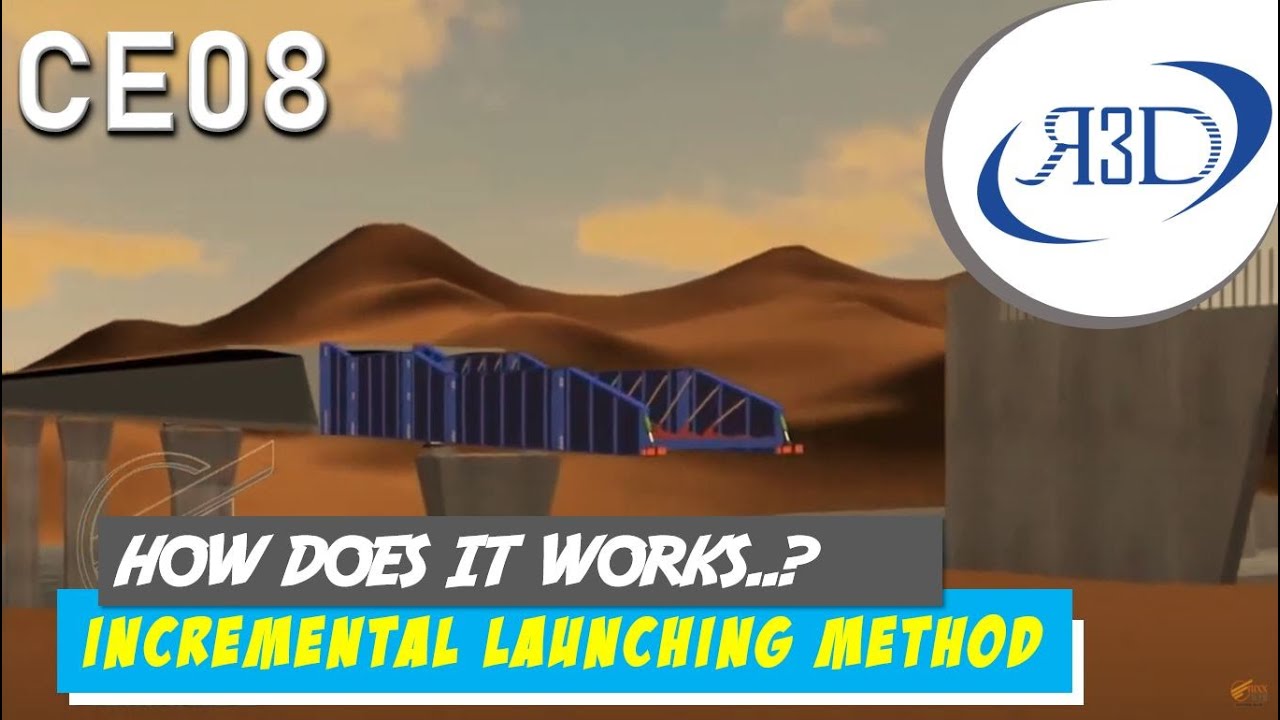 CE08: Bridge Incremental Launching Method || CONSTRUCTION METHOD