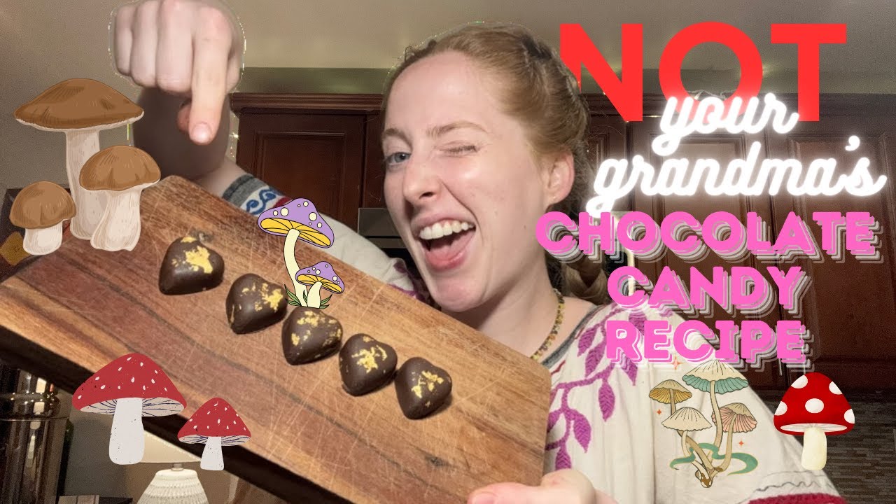 How to Make Mushroom Chocolates (with REAL GOLD!) + Spore Syringe Giveaway winner REVEALED!