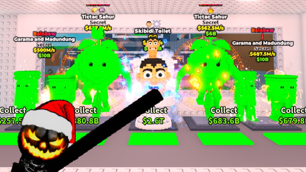 STEALING CRAZY RARE ITEMS ($480M) + UPDATE DAY! Steal a Brainrot ROBLOX!