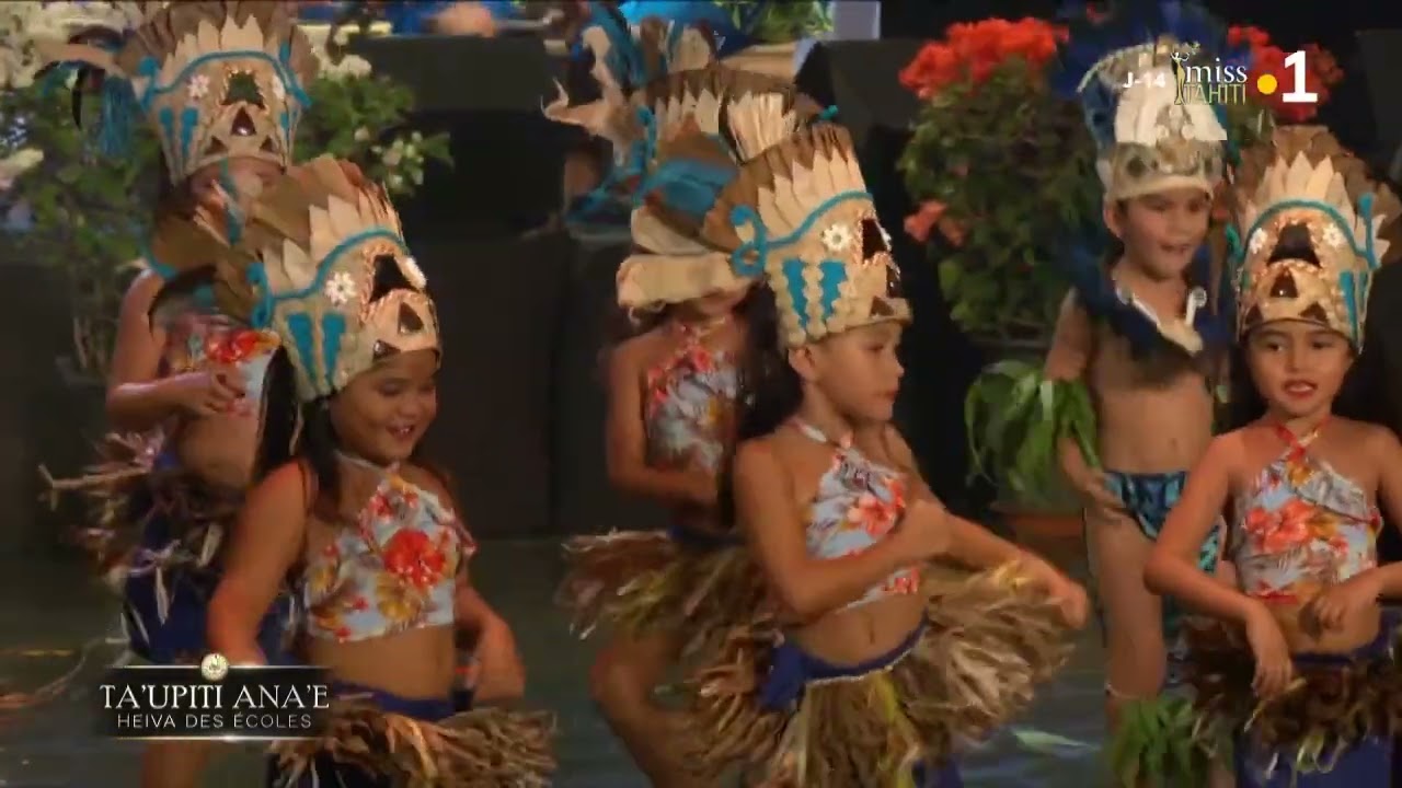 Heiva des écoles - Ta'upiti ana'e : extrait école Mono'ihere