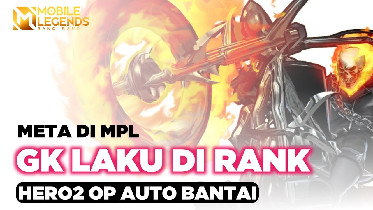 Meta Di MPL GK laku Di Rank. Lawan Hero OP Auto Libas!