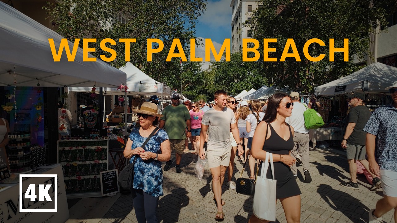 This Is Why Everyone&rsquo;s Walking West Palm Beach Right Now&hellip; The Energy Is Unreal [4K]
