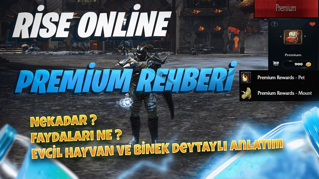 Rise Online World - Premium Ne İşe Yarar ne kadar ve nasıl alınır ?