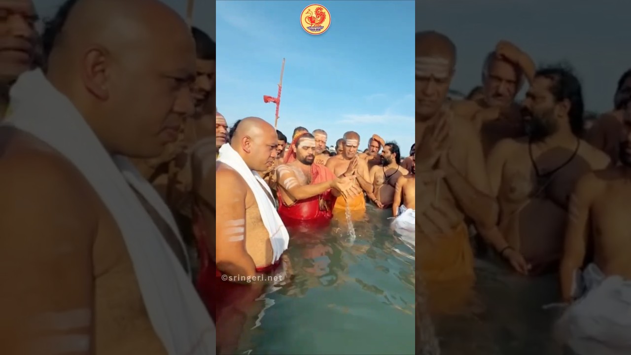 Dhanushkodi Rameswaram | Setu Snanam | Worship on the shores of the ocean | Jagadguru Shankaracharya