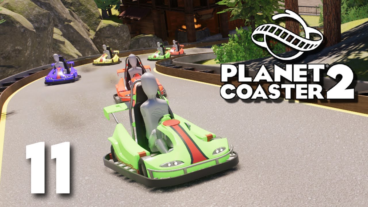 Planet Coaster 2- Ep 11- GO KARTS