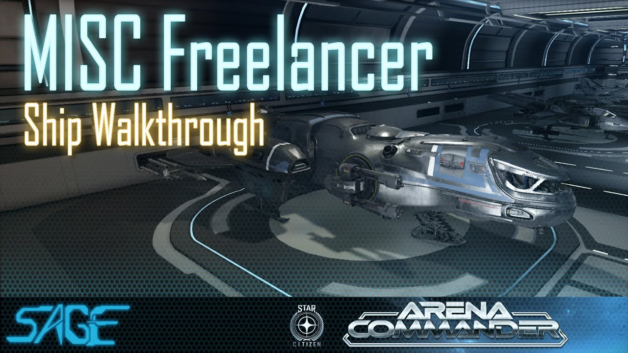 Star Citizen, MISC Freelancer Ship Walkthrough