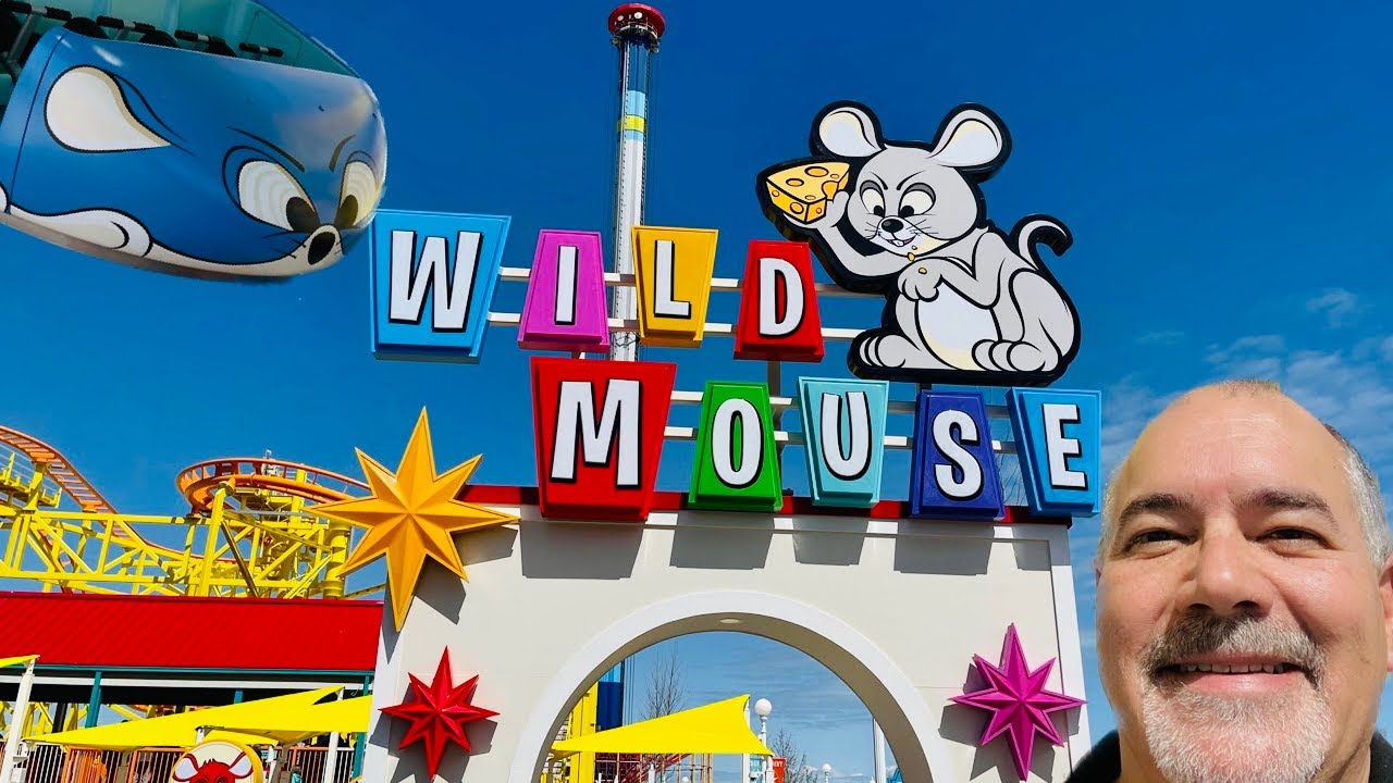 Wild Mouse at Cedar Point On Media Day