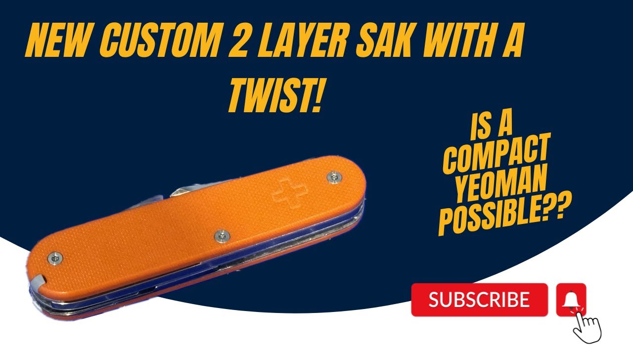 Creating A One-of-a-kind Victorinox Yeoman Compact: Sak Talk!