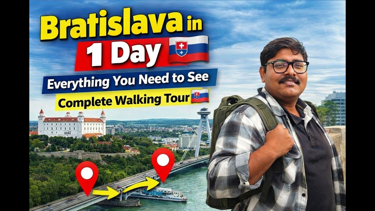 Bratislava in 1 Day 🇸🇰 | Everything You Need to See | @Excel&Escapes