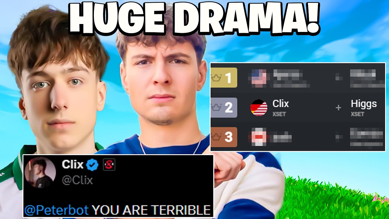 Peterbot Tries to GRIEF Clix and FAILS... (INSANE ENDING)