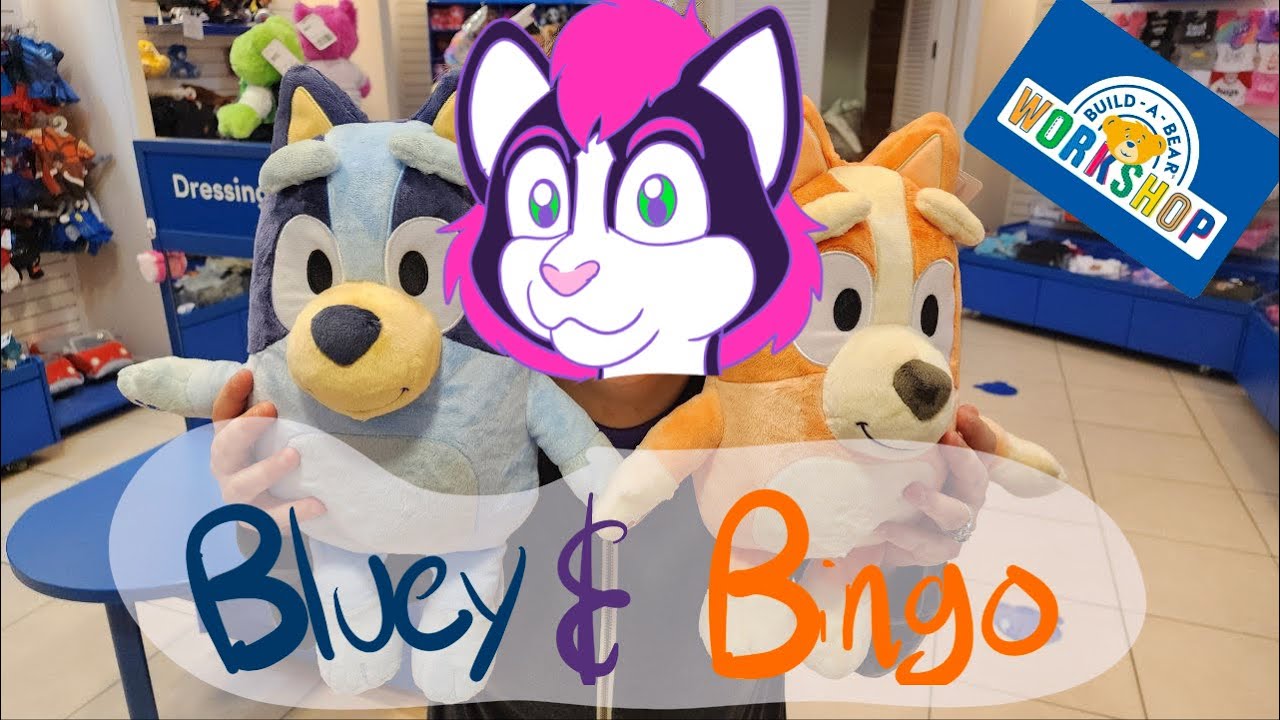 Bluey and Bingo Build a bear plush review