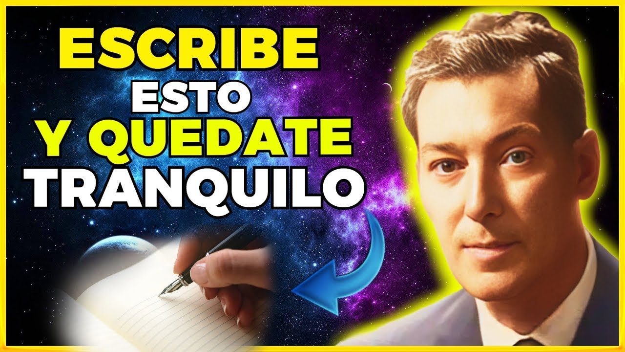 ¡RESUELTO! ESCRIBE ESTAS PALABRAS MÁGICAS Y PONLA DEBAJO DE TU ALMOHADA | NEVILLE GODDARD