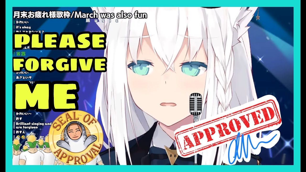 Shirakami Fubuki Sing The Wrong Birthday Song And Ask Friend To Forgive Her [Hololive/Eng Sub]