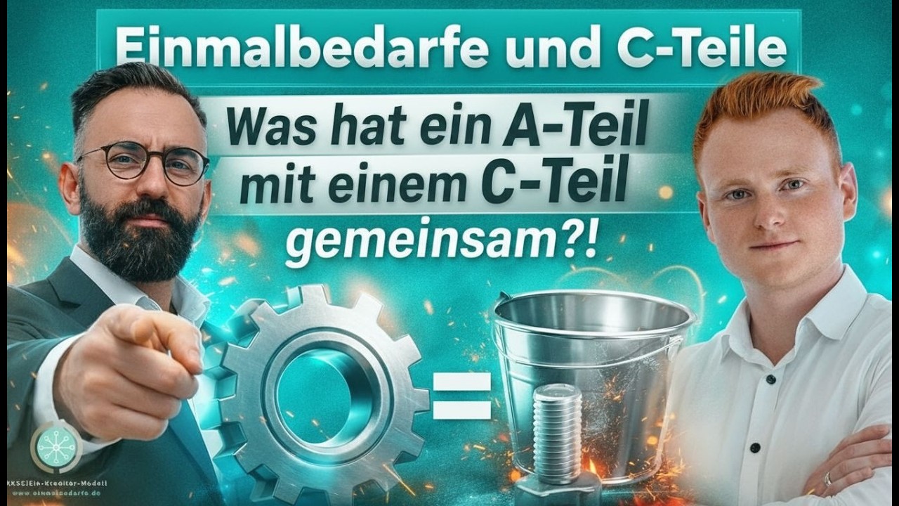 Einmalbedarfe und C-Teile - Was hat ein A-Teil mit einem C-Teil gemeinsam?!