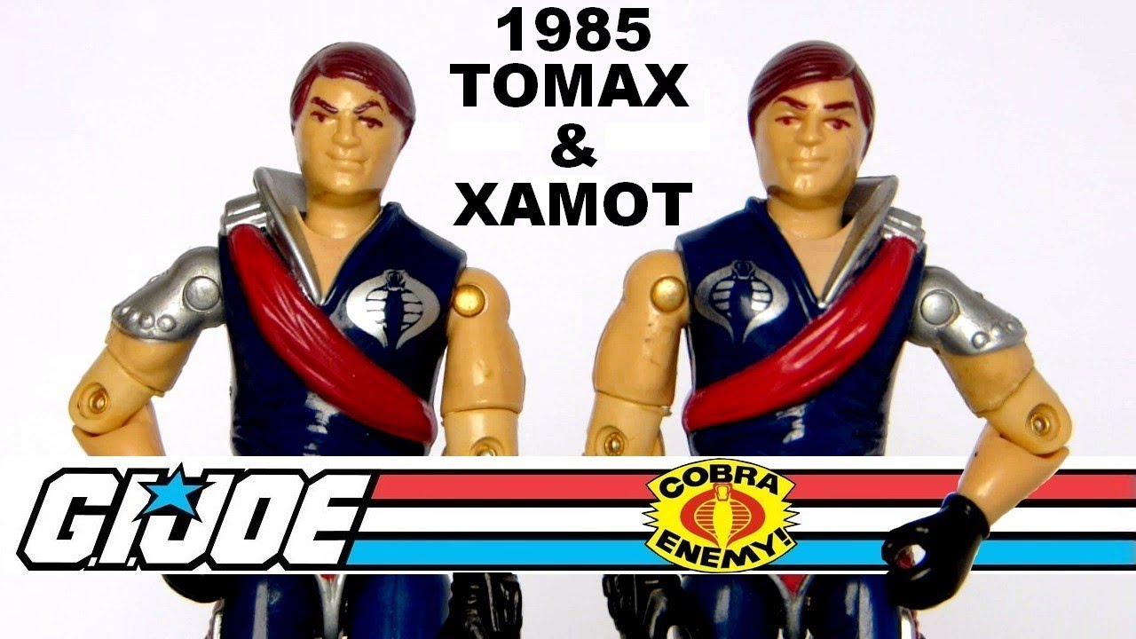 1985 Tomax & Xamot (Cobra Crimson Guard Commanders) G.I. Joe review