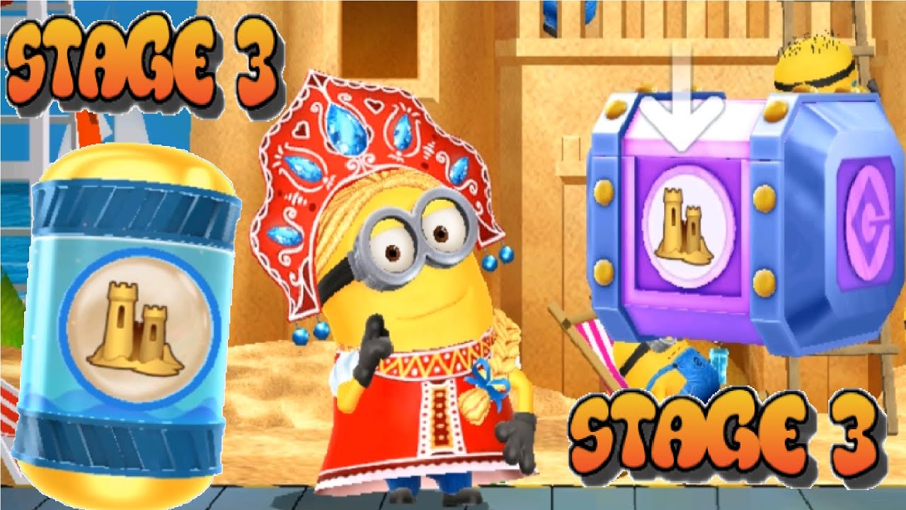 Tzarevna Minion Rush SUMMER CONTES EVENT stage 3 reward - gameplay walkthrough android / ios