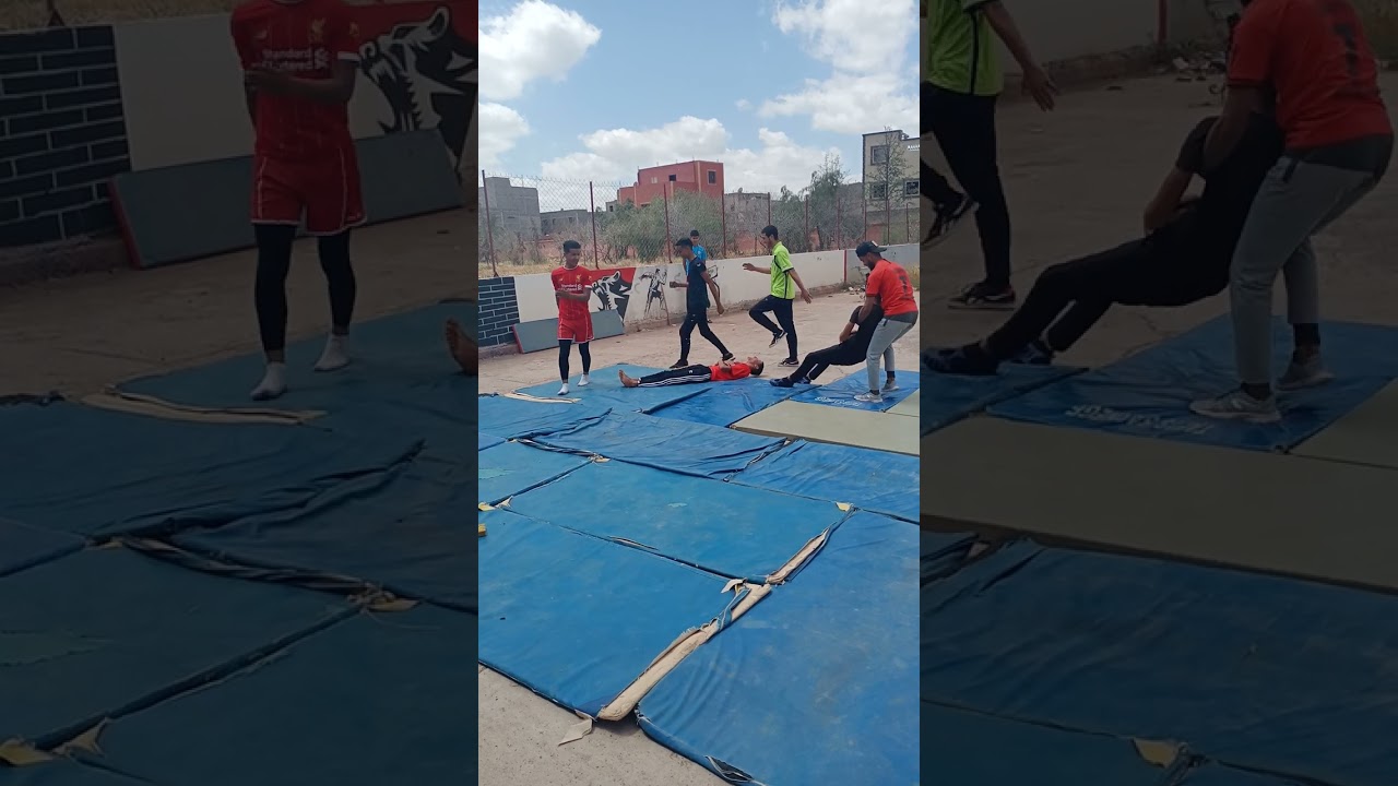 un show d' acrogym sur le thème de la guerre imposé - LYCÉE RHALI LFAROUK ATTAOUIA