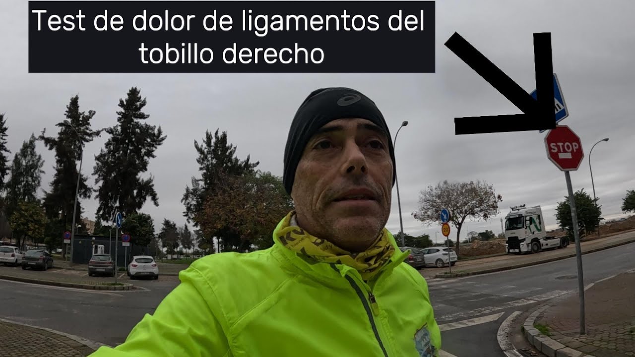 TEST DE DOLOR LIGAMENTOS TOBILLO DERECHO. DECEPCIONADO!!!