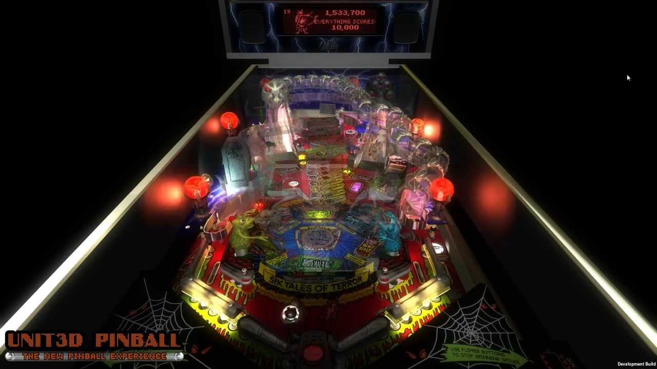 Scared Stiff Pinball Simulation Comparison