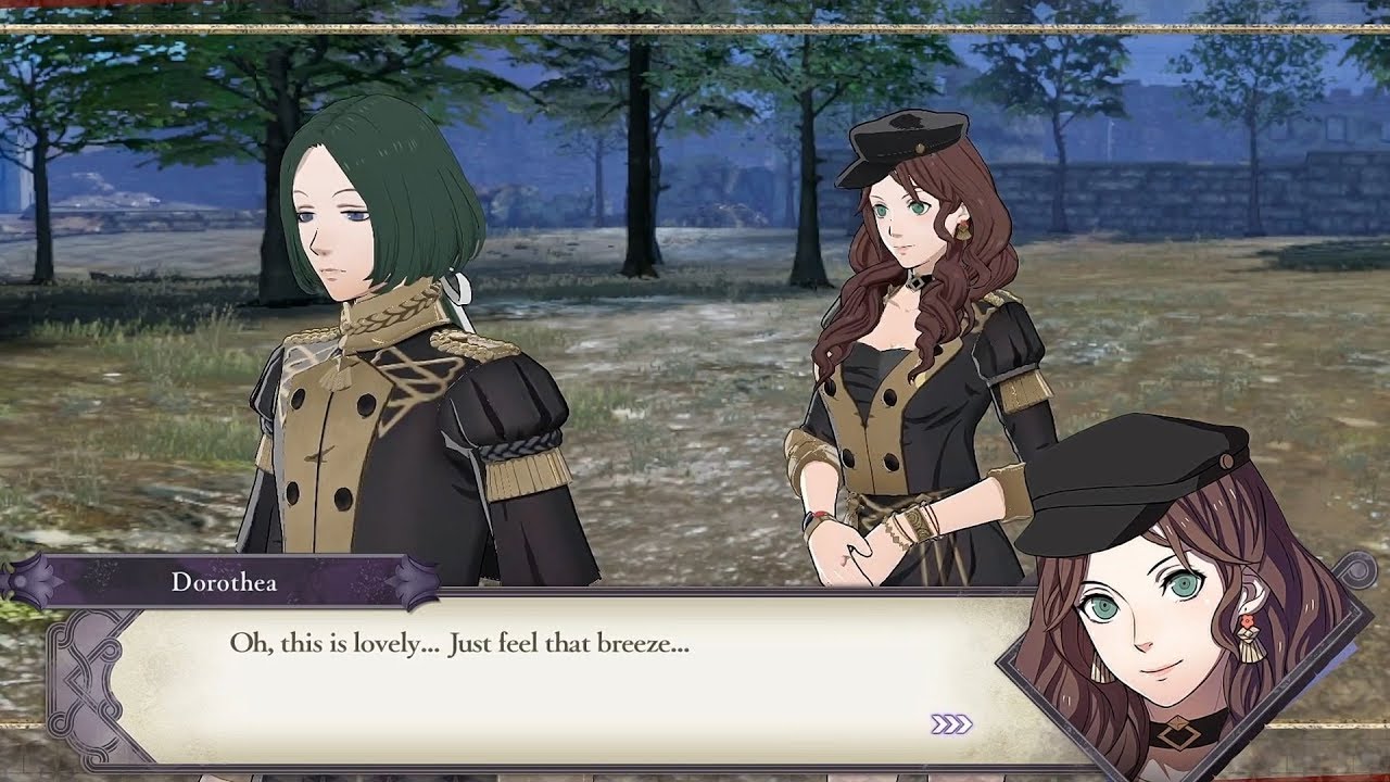 Dorothea & Linhardt Support Conversations  - Fire Emblem: Three Houses [Switch]