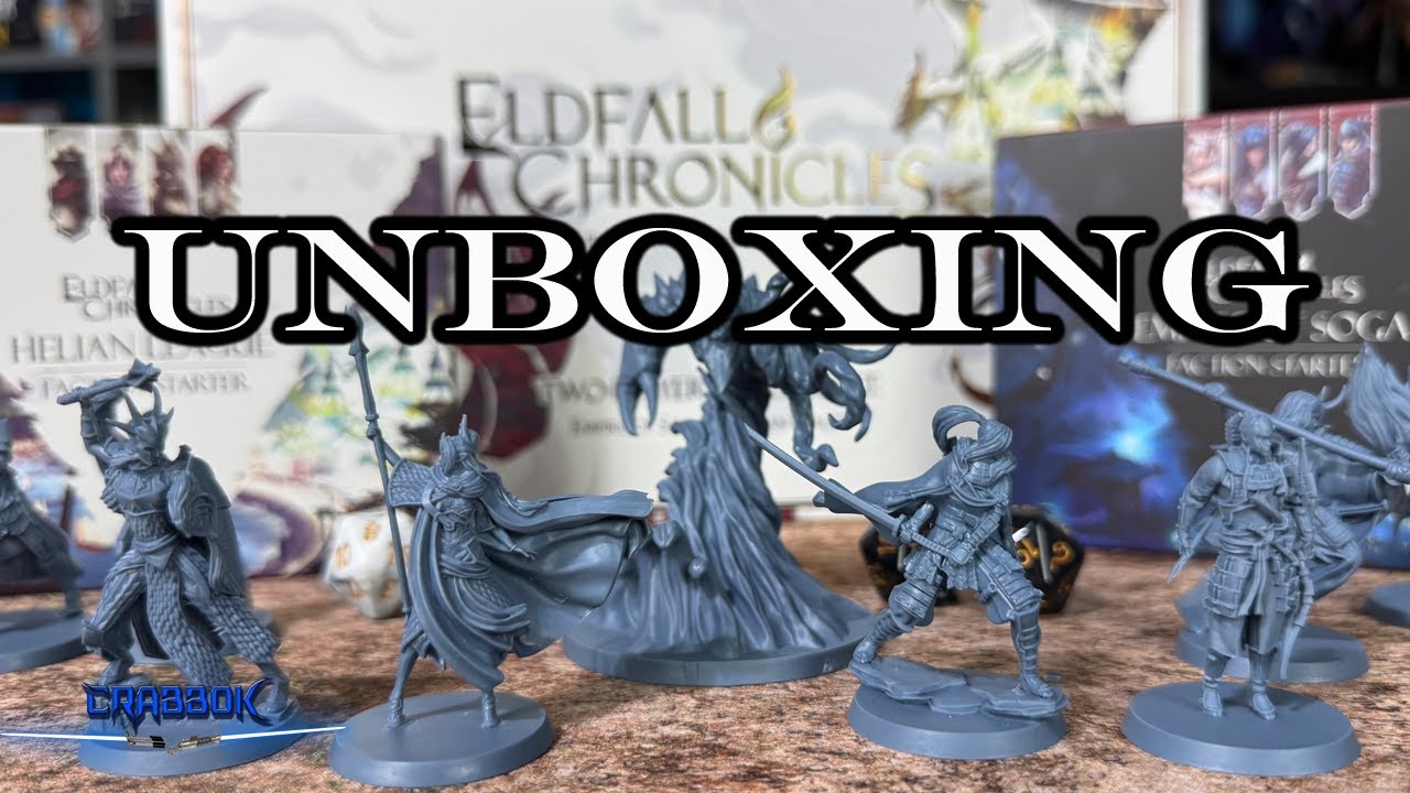 Eldfall Chronicles - Empire of Soga vs Helian League - Two Player Starter  Unboxing