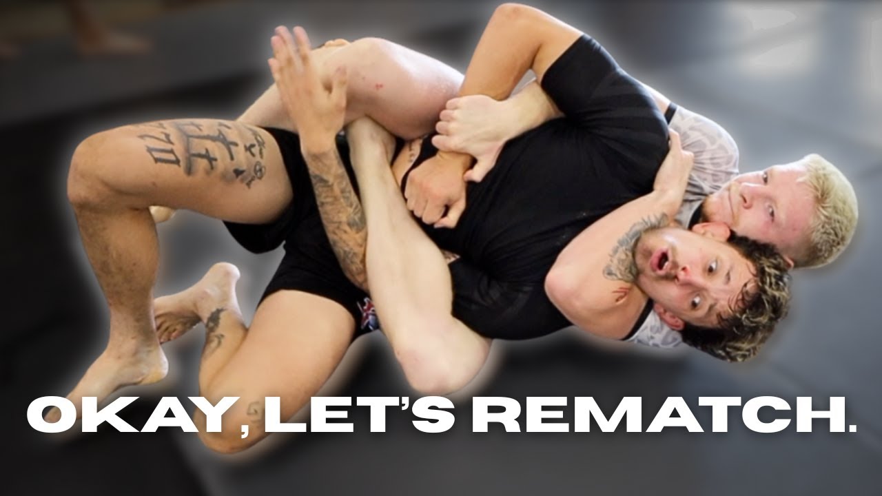 All American wrestler claims jiu jitsu doesn't work/ the rematch.